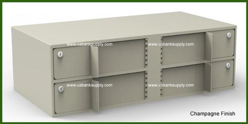 Double-Width Vault Interior Unit with 4 Teller Lockers - Main Image
