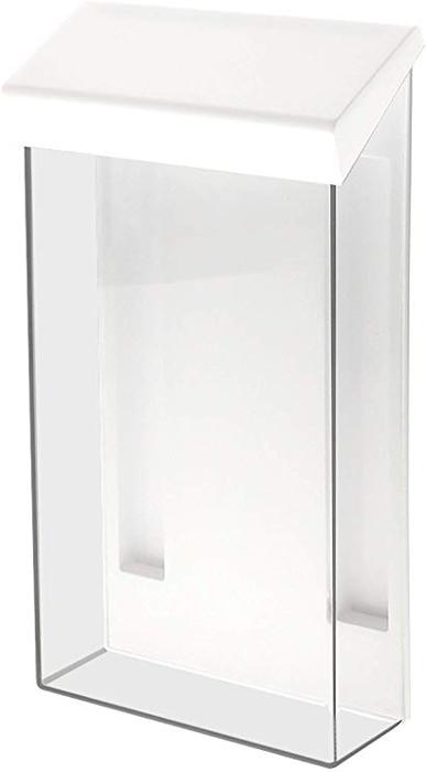 ONE POCKET EXTERIOR FORM DISPENSER WITH WHITE LID --HOLDS 4