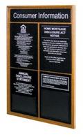 wood wall frame for four 11