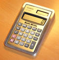 Solar Powered Calculator with Surface Mount