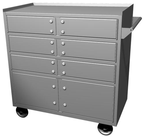 Model USVT205 Inner Vault Truck with 6 Lockers, 2 Storage Cupboards - Main Image
