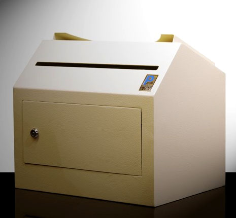 Wall-Mount Or Desk Top Locking Payment Drop Box - Main Image