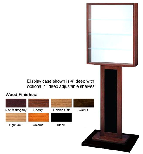 Free-Standing Display Case, Seclection of Thicknesses - Main Image