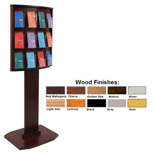 One-Sided Convex Floor Standing Display Holds 12 4