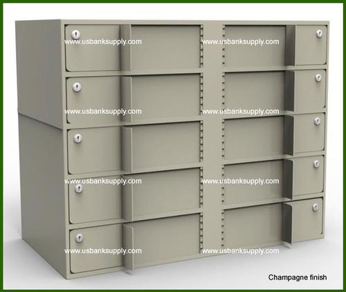 Double-Width Vault Interior Unit with 10 Teller Lockers - Main Image