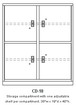 Storage Cabinet CD-18