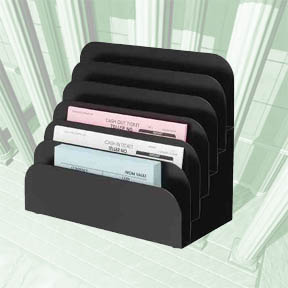 Six-Pocket Steel Pad Rack - Main Image