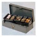 Steel bond box with 5-compartment cash tray