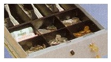Extra Six-Compartment Change Tray, Model 1050 US227279804
