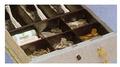 Six compartment extra change tray for Model 1050
