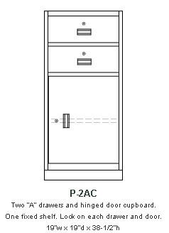Single-width, standing-height teller pedestal # USTP103