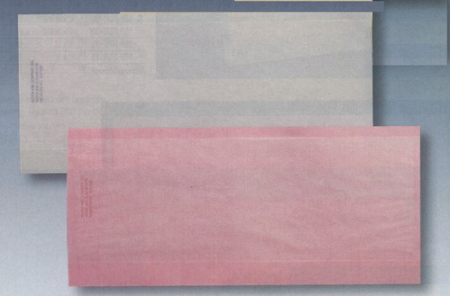 Translucent Top Sheet Bond Paper Bottom Sheet Document Carriers # USRB8-9