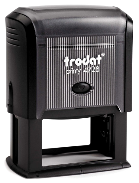 SEKF INKING TRODAT PRINTY STAMP - 1-5/16 inch H x 2-3/8 inch W Stamp Area for Up to 10 Lines Of Text - Main Image