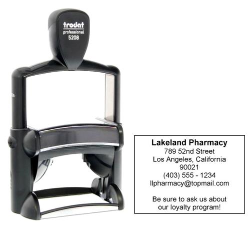 Model 5208 One Color Ink Pad - 2