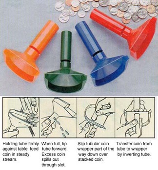Coin Counting Tubes