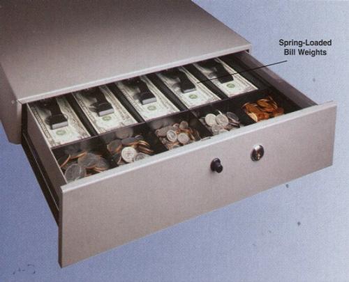 Replacement Tray For Model 1060 Cash Drawer With Locking Cover