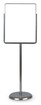 Radius chrome corner floor frame