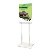 2-sided clear acrylic poster stand for 18