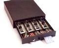 Compact locking cash drawer