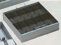 10-compartment currency tray with cover
