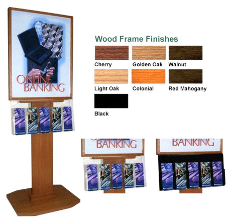 Floor-Standing Poster, Rate and Literature Display EG07XM
