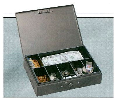 Cash Box - Low Profile with 7-compartment tray - Main Image