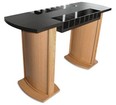 Two-sided, Curved Laminate Counter