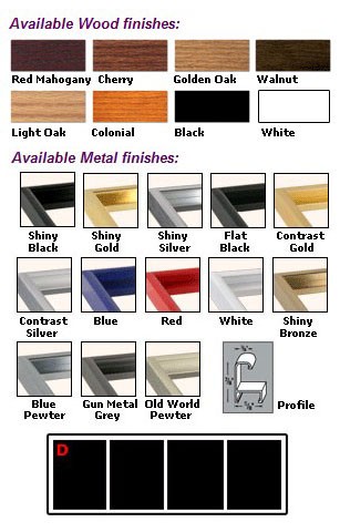 Quality Wood & Aluminum Frames for Four 11