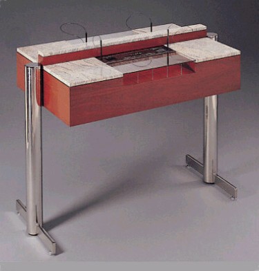 Rectangular Check Stand with Built-in Form Holders USDJ8922