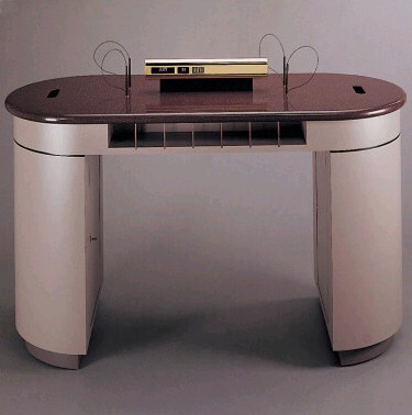 Oval Check Stand with Built-in Form Holders #USDJ8933AP