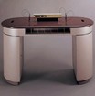 Two-pedestal Oval Check Stand