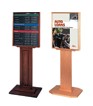 Bank Displays, Wood Floor Frames and Displays