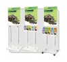 Bank Displays, Clear Acrylic Floor Poster Stands