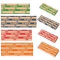 Coin Wrappers - Striped -- Pack of 1,000 wrappers - Image 1