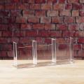 Acrylic 3-Pocket Literature Holder for 4