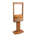 One or Two-Sided Convex Floor Standing Display for 22