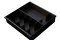 6 Bill Heavy Duty Plastic Cash Tray With Check Or Loose Coin Tray Slot - Image 1