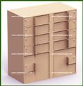 Double-Width Vault Interior Unit with 8 Teller Lockers and 2 Coin Cabinets - Image 1