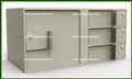 Double-Width Vault Interior Unit with 3 Teller Lockers and 1 Coin Cabinet - Image 1