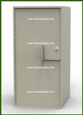 Single-Width Vault Interior Unit  with 1 Tall Storage Cabinet - Image 1