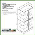 Collateral Locker, Two Compartments, 73