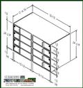 Double-Width Interior Vault Unit with 8 Teller Lockers - Image 2