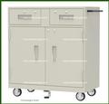 Two Drawer One Cabinet Mobile Teller Truck - Image 1