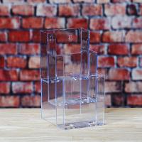 ACRYLIC 3 POCKET 3 TIERED LITERATURE HOLDER FOR 4
