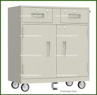 Inner Vault Head Teller's Truck, 2 “S” Drawers, Storage