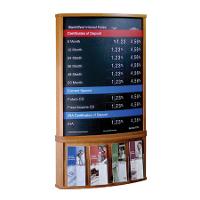 Convex Poster Display and Brochure Holder - Wall Mounted 