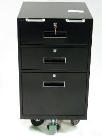 Teller Truck With  2 Cash Drawers And Legal File Drawer - Main Image