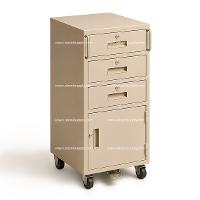Mobile Teller Truck, 1 “S” Drawer, Storage Compartment