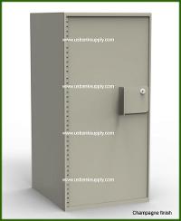Single-Width Vault Interior Unit  with 1 Tall Storage Cabinet - Main Image