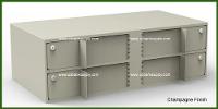 Double-Width Vault Interior Unit with 4 Teller Lockers - Main Image